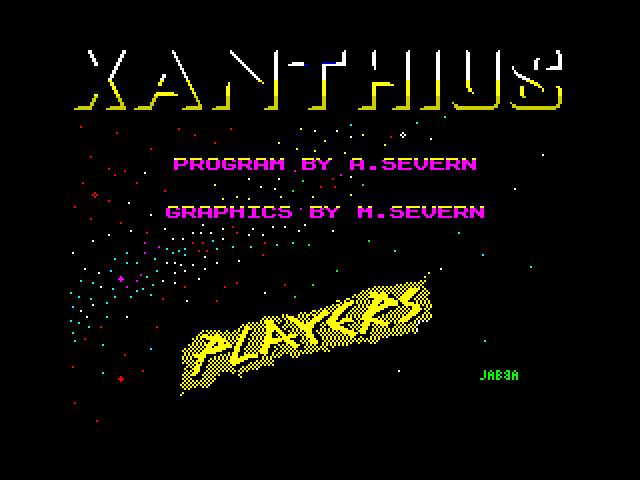 Xanthius — ZX SPECTRUM GAME