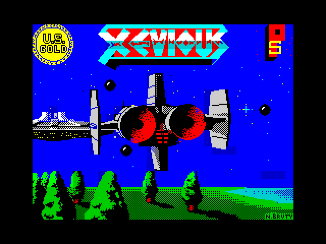 Xevious — ZX SPECTRUM GAME