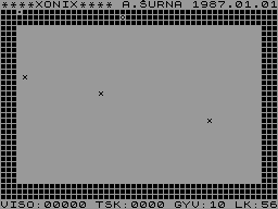 Xonix — ZX SPECTRUM GAME ИГРА