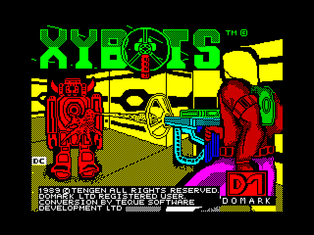 Xybots — ZX SPECTRUM GAME ИГРА