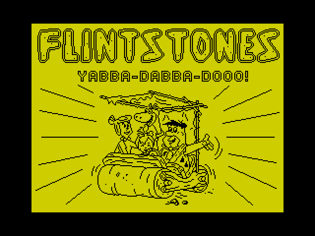 Yabba Dabba Doo! — ZX SPECTRUM GAME