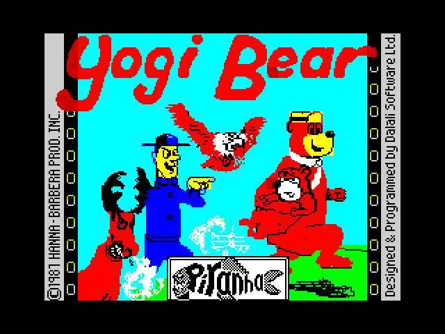 Yogi Bear — ZX SPECTRUM GAME