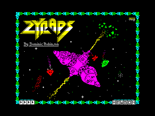 Zynaps — ZX SPECTRUM GAME ИГРА