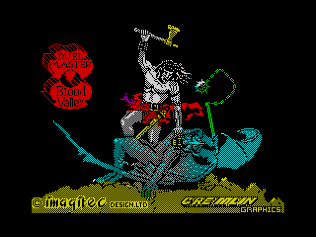 Blood Valley — ZX SPECTRUM GAME ИГРА