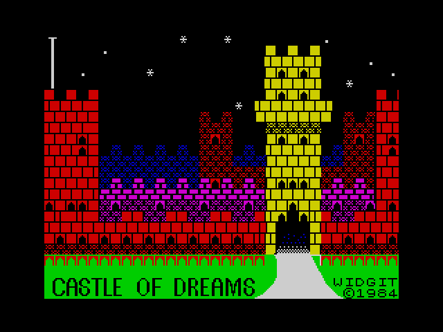 Castle of Dreams — ZX SPECTRUM GAME ИГРА
