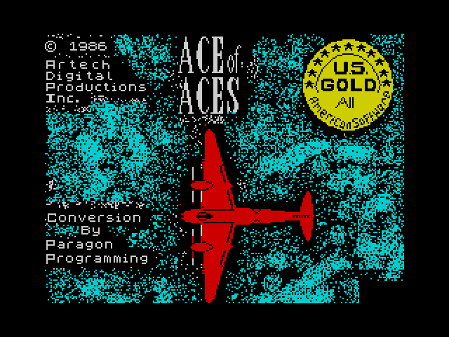 Ace of Aces — ZX SPECTRUM GAME ИГРА