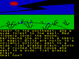 Red Moon — ZX SPECTRUM GAME ИГРА