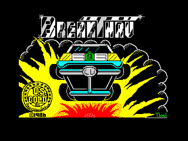 Breakthru — ZX SPECTRUM GAME ИГРА