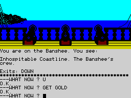 Seas of Blood — ZX SPECTRUM GAME