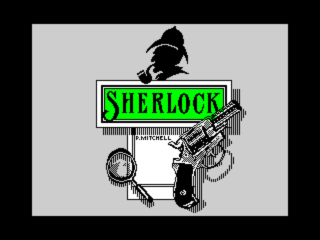 Sherlock — ZX SPECTRUM GAME ИГРА