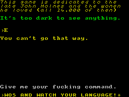 The Way of the Exploding Tits — ZX SPECTRUM GAME
