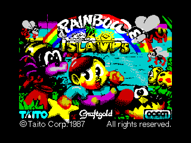 Rainbow Islands — ZX SPECTRUM GAME