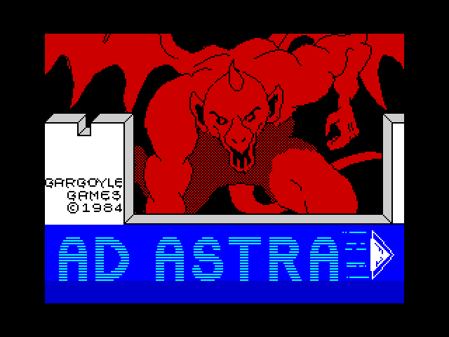 Ad Astra — ZX SPECTRUM GAME ИГРА