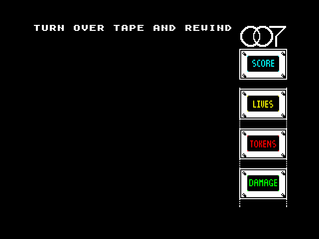 The Spy Who Loved Me — ZX SPECTRUM GAME