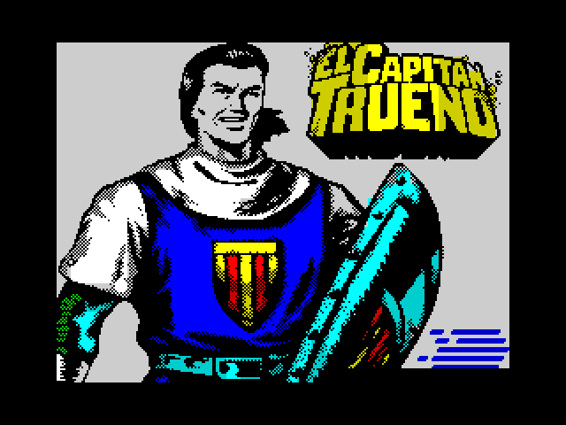 Capitan Trueno — ZX SPECTRUM GAME ИГРА