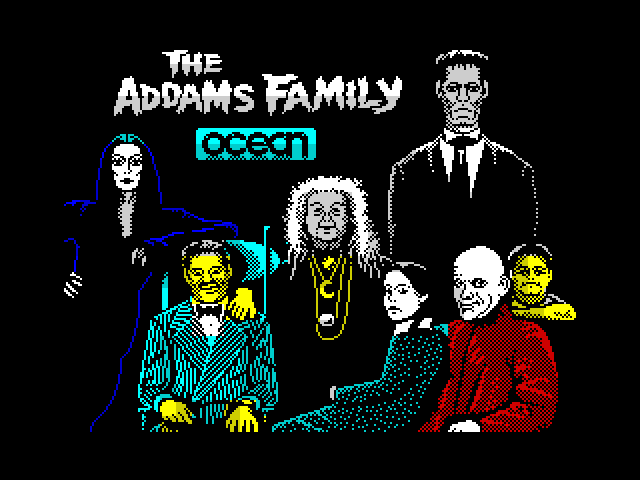 The Addams Family — ZX SPECTRUM GAME