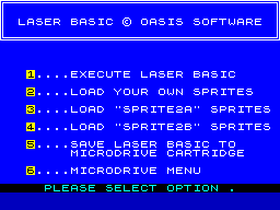 Laser Basic — ZX SPECTRUM GAME ИГРА