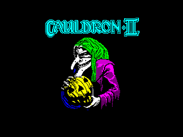 Cauldron II: The Pumpkin Strikes Back — ZX SPECTRUM GAME ИГРА