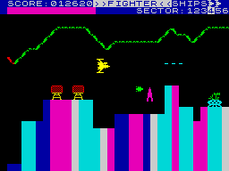 Cavern Fighter — ZX SPECTRUM GAME ИГРА
