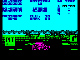 Championship Run — ZX SPECTRUM GAME ИГРА
