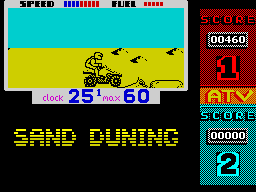 ATV Simulator — ZX SPECTRUM GAME ИГРА