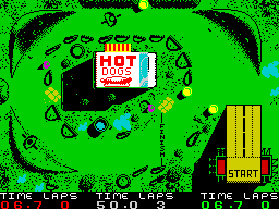 BMX Simulator — ZX SPECTRUM GAME ИГРА