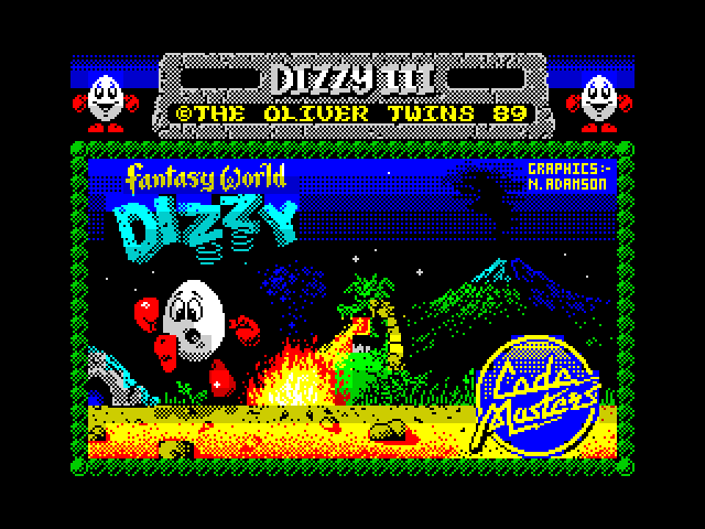 Fantasy World Dizzy — ZX SPECTRUM GAME