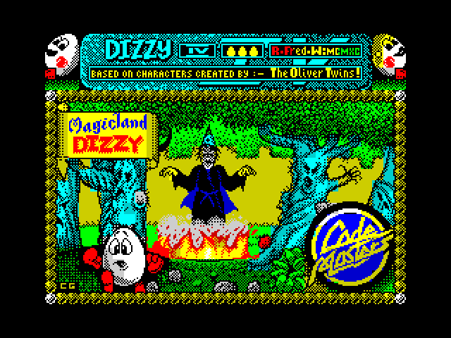 Magicland Dizzy — ZX SPECTRUM GAME ИГРА