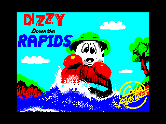 Dizzy Down the Rapids — ZX SPECTRUM GAME ИГРА