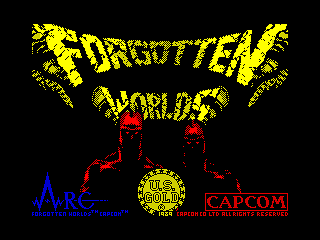 Forgotten Worlds — ZX SPECTRUM GAME ИГРА