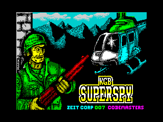 KGB Superspy — ZX SPECTRUM GAME ИГРА