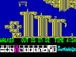 Lemmings — ZX SPECTRUM GAME ИГРА