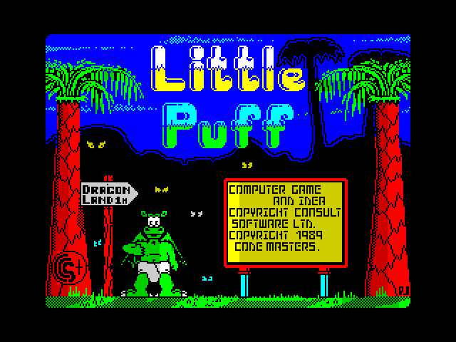 Little Puff — ZX SPECTRUM GAME ИГРА