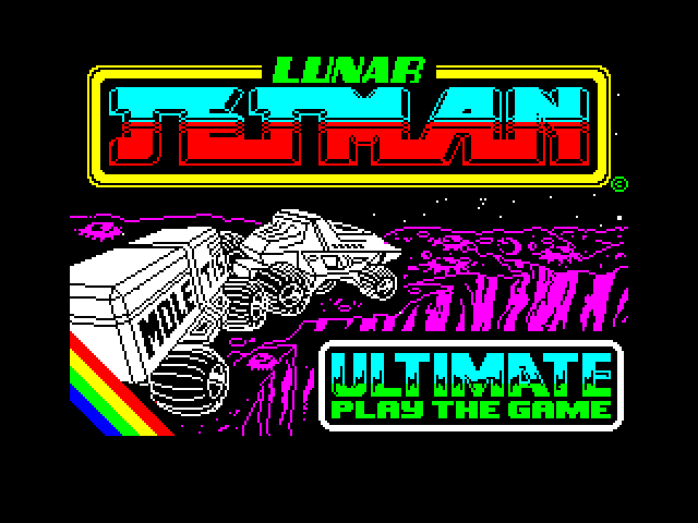 Lunar Jetman — ZX SPECTRUM GAME
