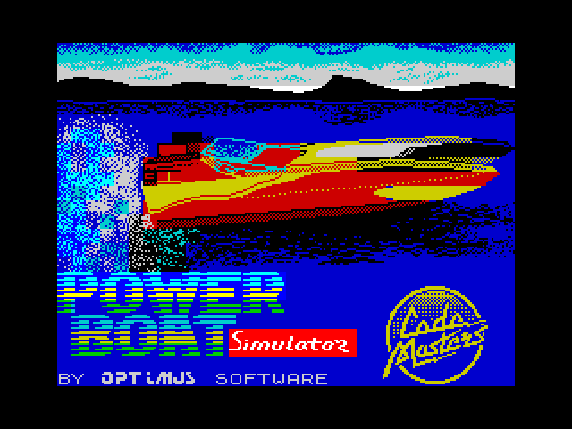 Pro Powerboat Simulator — ZX SPECTRUM GAME ИГРА