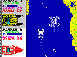 Pro Powerboat Simulator — ZX SPECTRUM GAME ИГРА