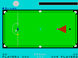 Professional Snooker Simulator — ZX SPECTRUM GAME ИГРА