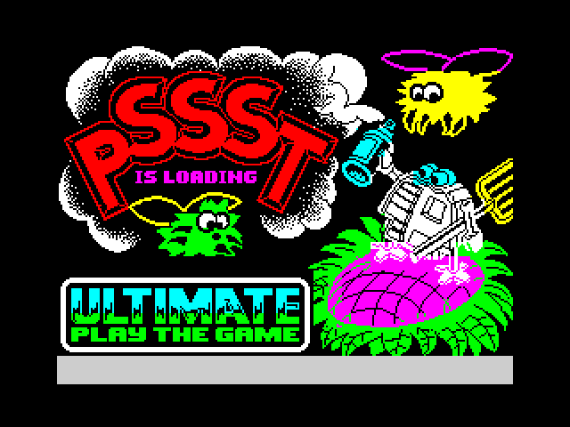 Pssst — ZX SPECTRUM GAME