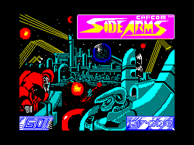 Side Arms — ZX SPECTRUM GAME ИГРА