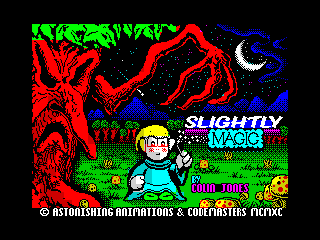 Slightly Magic — ZX SPECTRUM GAME ИГРА