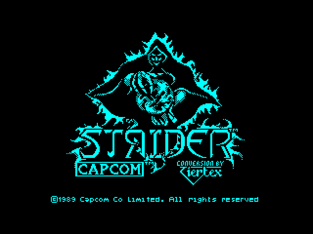 Strider 1 — ZX SPECTRUM GAME