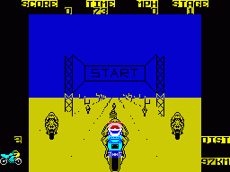 Super Bike TransAm — ZX SPECTRUM GAME
