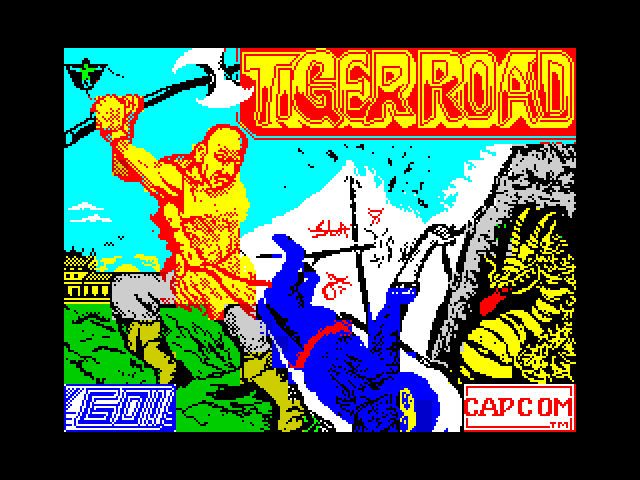 Tiger Road — ZX SPECTRUM GAME