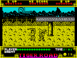 Tiger Road — ZX SPECTRUM GAME