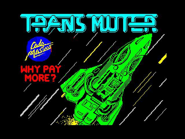 Transmuter — ZX SPECTRUM GAME