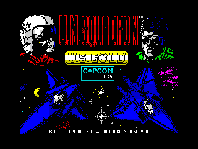 U.N. Squadron — ZX SPECTRUM GAME ИГРА