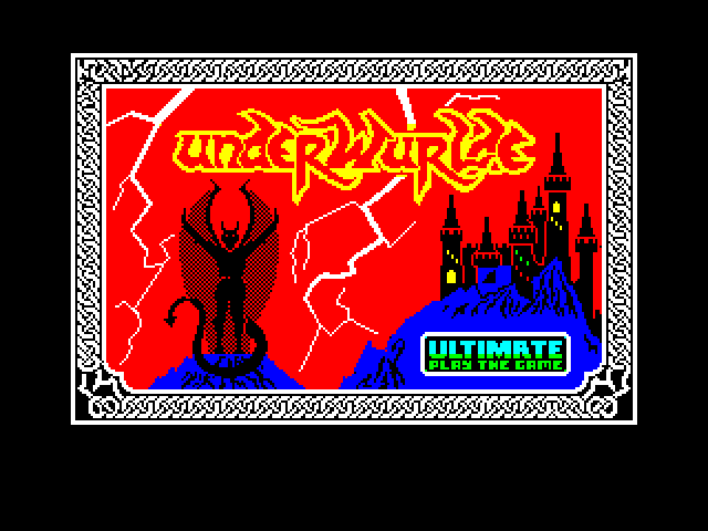 Underwurlde — ZX SPECTRUM GAME ИГРА