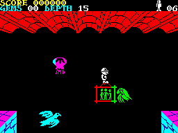 Underwurlde — ZX SPECTRUM GAME ИГРА