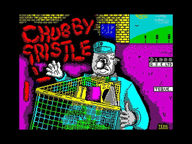Chubby Gristle — ZX SPECTRUM GAME ИГРА