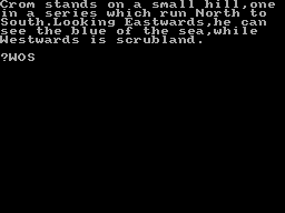 Crom — ZX SPECTRUM GAME